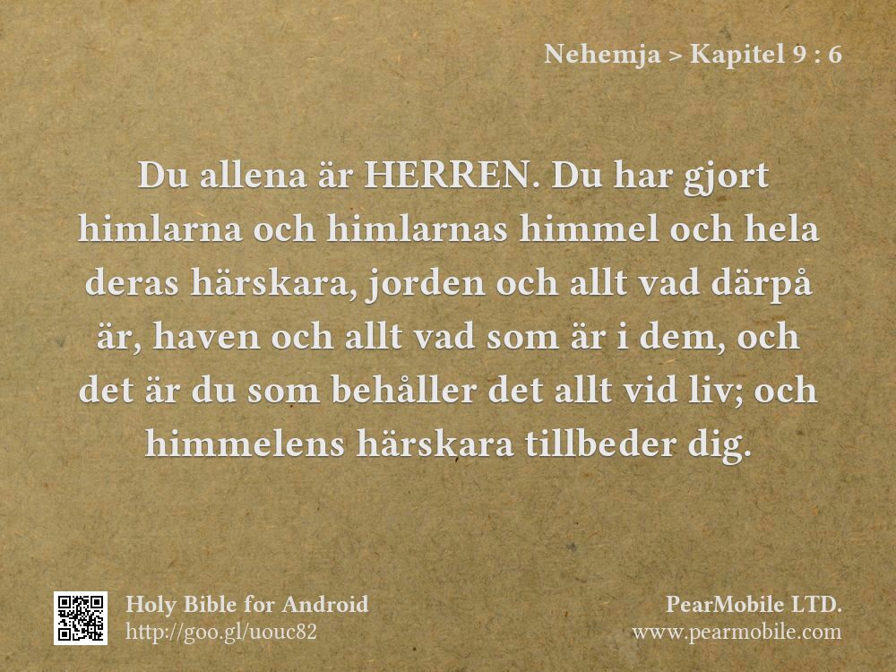 Nehemja, Kapitel 9:6